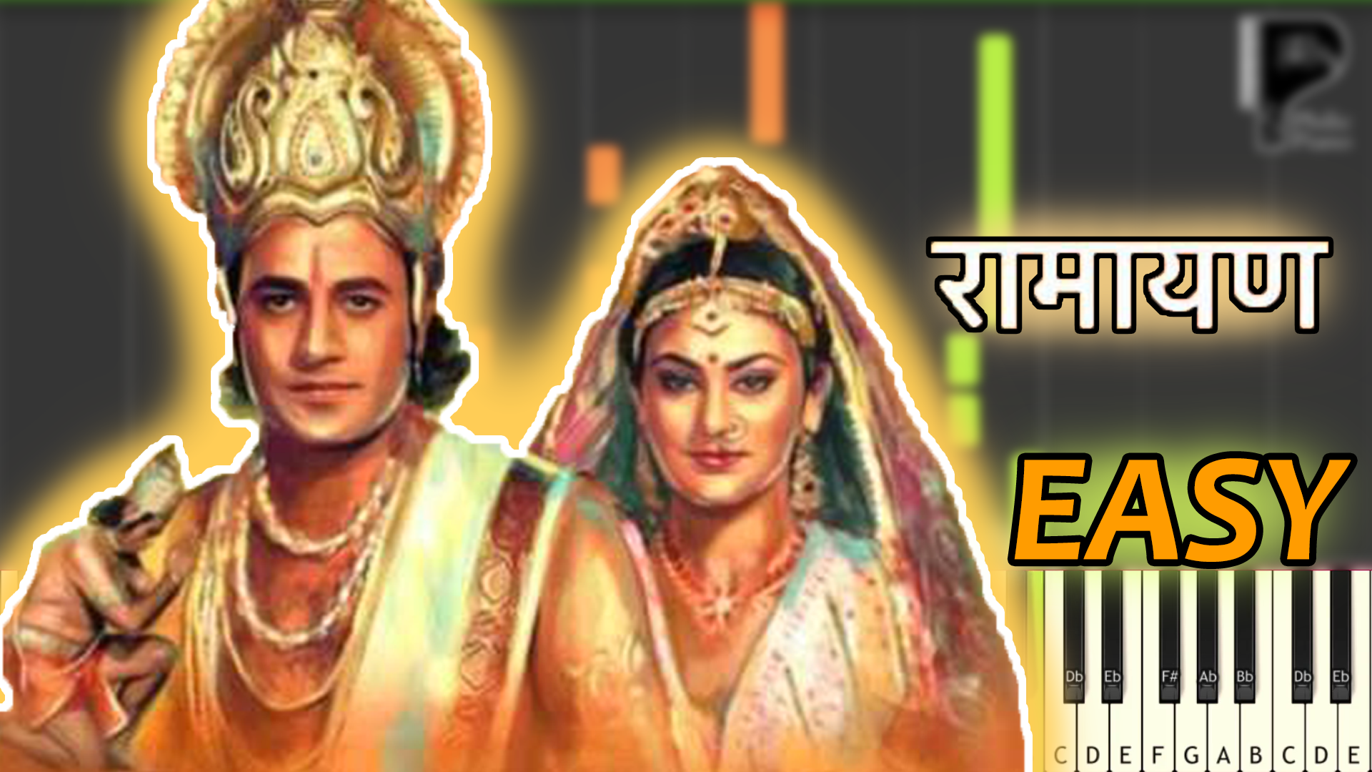 Ramayan Theme piano notes