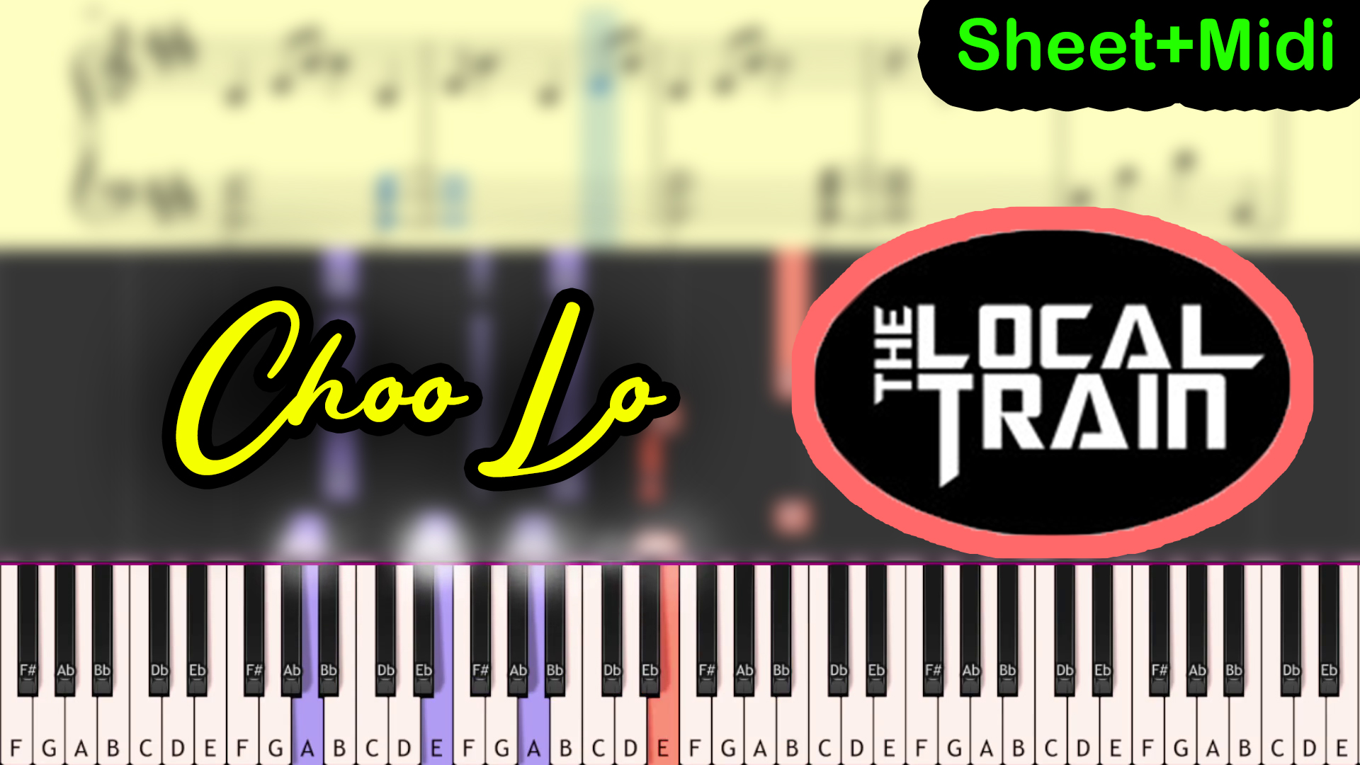 Choo Lo piano notes