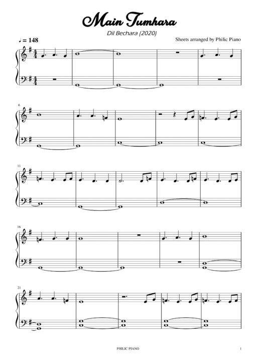 Main Tumhara sheets