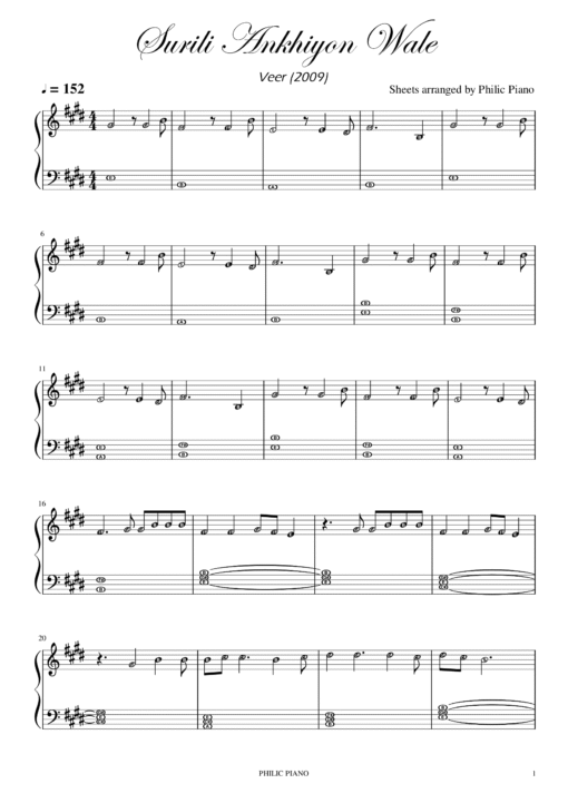 Surili Ankhiyon Wale notes