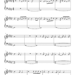 Aaoge Jab Tum O Sajna piano notes
