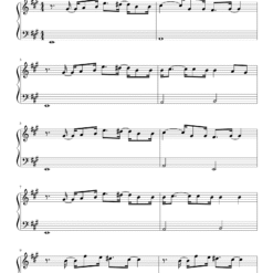 Bin Tere piano notes