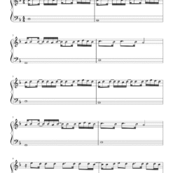 Lut Gaye piano notes