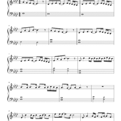 O Saathi piano notes