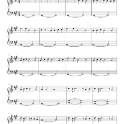 Parda Daari piano notes