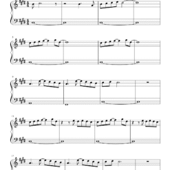 Phir Na Aisi Raat Aayegi piano notes