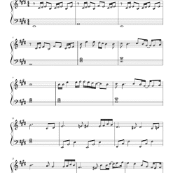 Sahiba piano notes