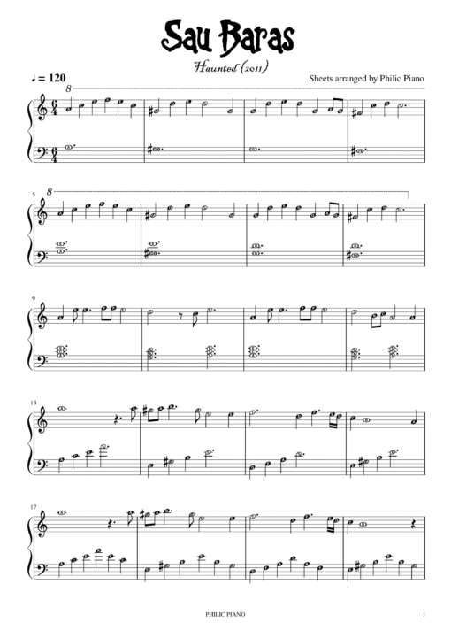 Sau Baras notes