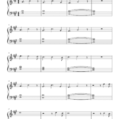 Saware piano notes