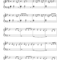 Soniyo piano notes