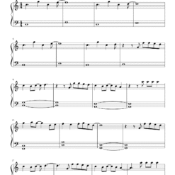 Te Amo piano notes