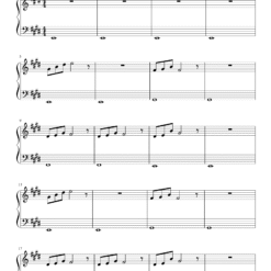 Tere Naina piano notes