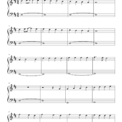 Tum Tak piano notes