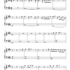 Aaj Bhi piano notes