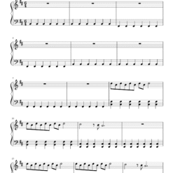 Kaise Hua piano notes