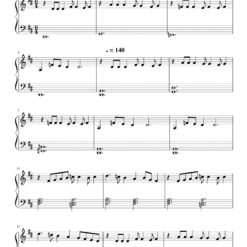 Lullaby Song piano notes