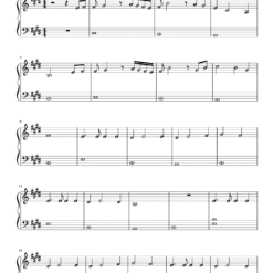 My Heart Will Go On piano notes