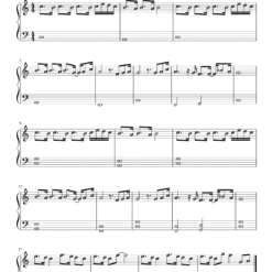 Kal Ho Na Ho piano notes