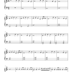 tere bin piano notes