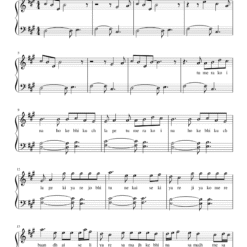 Apna Bana Le piano notes