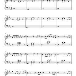 Stay With Me piano notes
