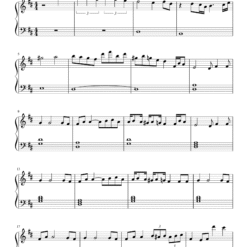 Tu Jahan Jahan Chalega piano notes