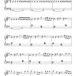 Yeh Hosla Kaise Jhuke piano notes