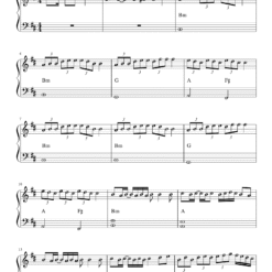 Pasoori Nu piano notes
