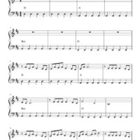 Le Aaunga piano notes