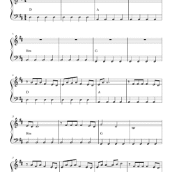 Le Aaunga piano notes