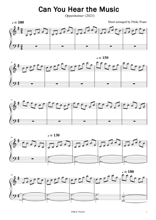 Can You Hear the Music