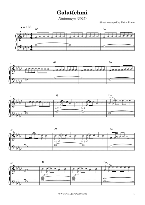 Galatfehmi piano notes