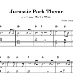Alternative view of Jurassic World Theme