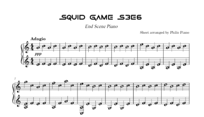 squid game 3 piano